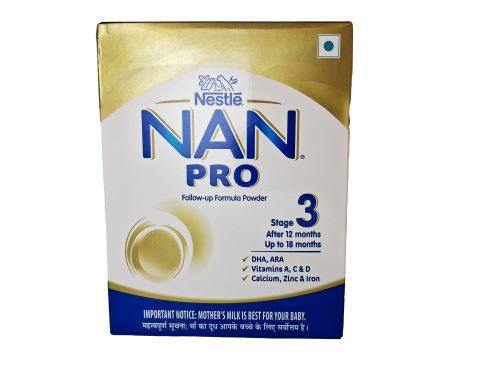 Nestle Nan Pro Stage 3 Follow-Up Formula Milk Powder (After 12to 18 Months)