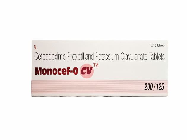 Monocef O CV 200/125 mg Tablet (10 Tab)